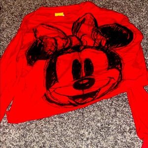mickey mouse crop top